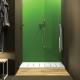 Piatto doccia dogato colorato modello GADO 120 x 80 h 4 cm in luxolid