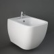 Sanitari Sospesi Rak Metropolitan Wc Rimless art. MP13AWHA + Bidet art. MP07AWHA