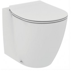 Wc Connect AQUABLADE® con Scarico Traslato art. E052501 Ideal Standard con Coprivaso Ultra Slim