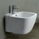 Sanitari Sospesi Rak One Wc Rimless art. EL13AWHA + Bidet art. EL08AWHA