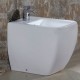 Sanitari Filomuro Rak Metropolitan Wc Rimless art. MP34AWHA + Bidet art. MOBI00001