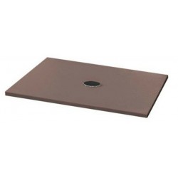 Piatto Doccia Uniko 70x100 H 3 cm Azzurra Ceramica Tortora