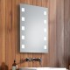 Specchio Bagno Su Misura Filo Lucido Retroilluminante led 20W mod. Afrodite