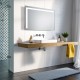 Specchio Bagno Su Misura Filo Lucido Retroilluminante led 20W mod. Ibiza