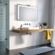 Su Misura Specchio da Bagno con Lampada Led 5W art. Ibiza01