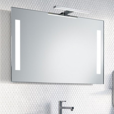 Su Misura Specchio da Bagno con Lampada Led 5W art. Milano01