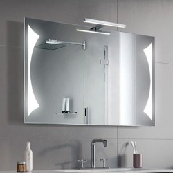 Su Misura Specchio da Bagno con Lampada Led 5W art. Triangolo