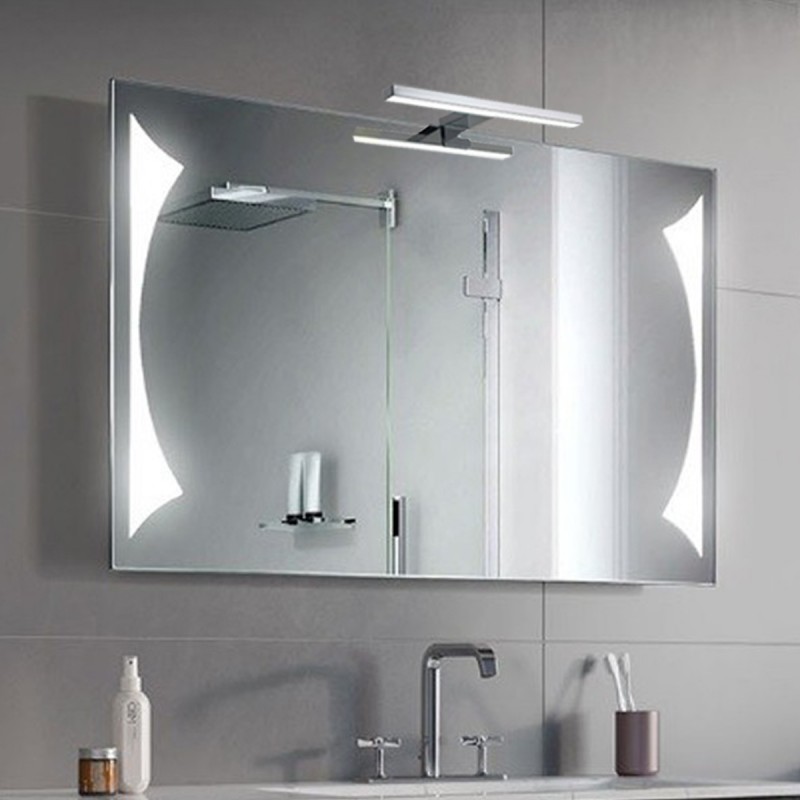 Su Misura Specchio da Bagno con Lampada Led 5W art. Triangolo - Vendita  Online ItaliaBoxDoccia