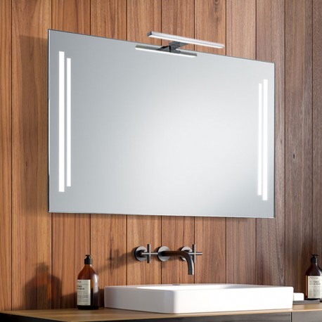 Su Misura Specchio da Bagno con Lampada Led 5W art. Gaia01