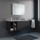 Su Misura Specchio da Bagno con Lampada Led 5W art. Charme01