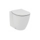 Sanitari Filo muro Ideal Standard Connect Wc AQUABLADE® con Scarico Traslato Bidet e Coprivaso Ultra Slim