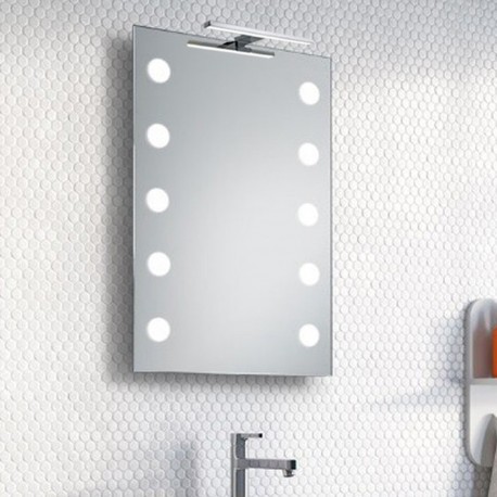 Su Misura Specchio da Bagno con Lampada Led 5W art. Luna01