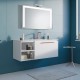 Su Misura Specchio da Bagno con Lampada Led 5W art. Nettuno01