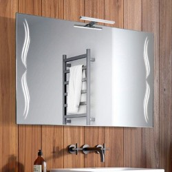 Su Misura Specchio da Bagno con Lampada Led 5W art. Ali01