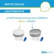 Piatto Doccia 60 x 90 Extrapiatto in Vetroresina Gelcoats di Colore Bianco Altezza 3 cm