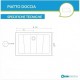 Piatto Doccia 70 x 150 Extrapiatto in Vetroresina Gelcoats di Colore Bianco Altezza 3 cm