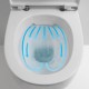 Sanitari filo parete senza brida Ceramica Azzurra Absolute wc + bidet + sedile soft close