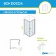 Box Doccia Angolare con Trattamento Anticalcare Cristallo 6 mm (COD.P121)