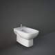 Sanitari Sospesi in Ceramica Rak Origin wc + bidet + sedile a chiusura tradizionale