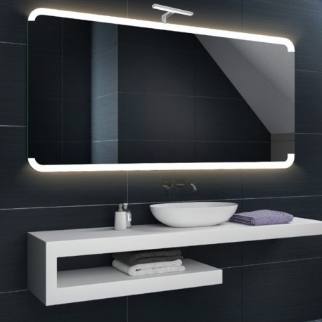 Su Misura Specchio da Bagno con Lampada Led 5W art. Luna02