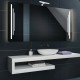 Su Misura Specchio da Bagno con Lampada Led 5W art. Saturno02