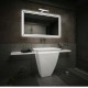 Su Misura Specchio da Bagno con Lampada Led 5W art. Mercurio02