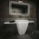 Su Misura Specchio da Bagno con Lampada Led 5W art. Spe206