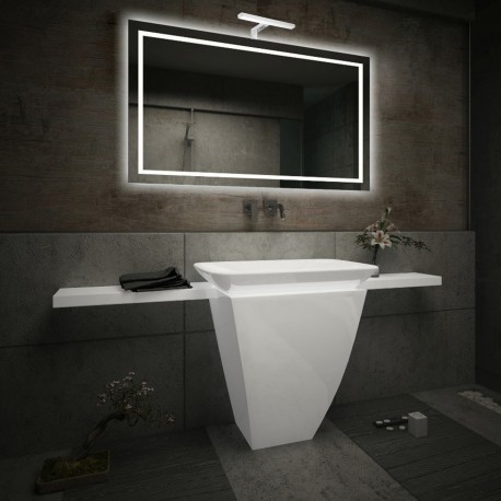 Su Misura Specchio da Bagno con Lampada Led 5W art. Spe206