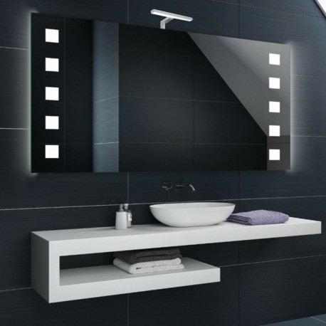 Su Misura Specchio da Bagno con Lampada Led 5W art. Spe212