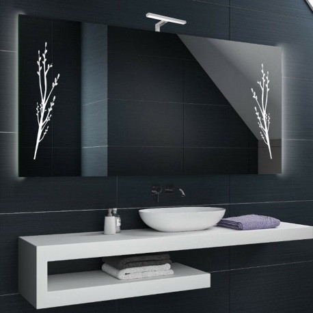 Su Misura Specchio da Bagno con Lampada Led 5W art. Spe214