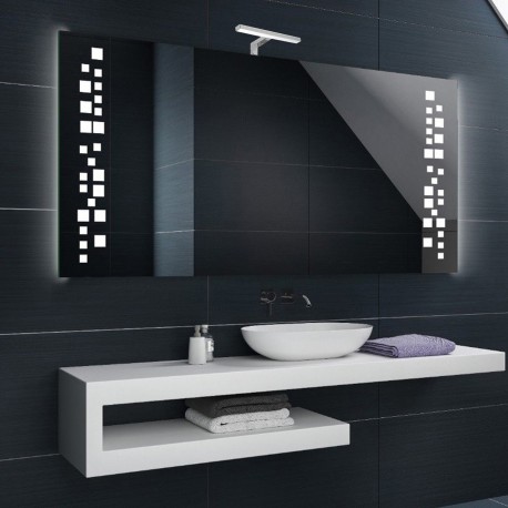 Su Misura Specchio da Bagno con Lampada Led 5W art. Spe215