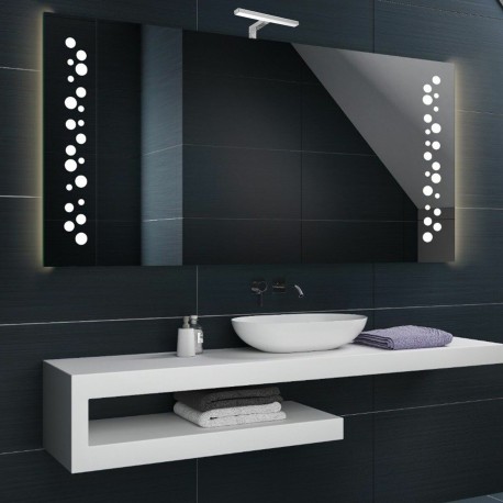 Su Misura Specchio da Bagno con Lampada Led 5W art. Spe221