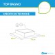Top Bagno Larghezza 70 x Profondità 60 cm in abete per lavabi d'appoggio