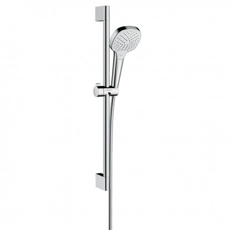 Hansgrohe CROMA SELECT E set doccia Vario con asta doccia 90 cm finitura bianco/cromo 26592400