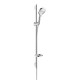 Hansgrohe Raindance Select E Set doccia 120 3jet con asta doccia 90 cm e portasapone cromato 26621000