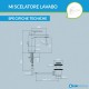 Miscelatori Lavabo + Bidet + Doccia Incasso Jacuzzi Alba