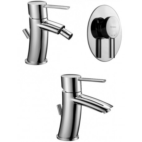 Fratelli Frattini Brera Miscelatori Lavabo art. 59054 + Bidet art. 59103 + Incasso doccia art. 59016