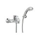 Fratelli Frattini Mocca Miscelatori Lavabo art. 60054 + Bidet art. 60103 + Monocomando Vasca art. 60002