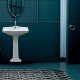 Lavabo Monoforo da 60 cm + Colonna Giunone Azzurra