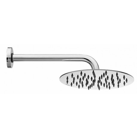 Soffione doccia tondo ø 200 mm Bossini Twiggy in acciaio inox con braccio da 30 cm