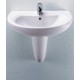 Lavabo e Semicolonna Modello: Tenax Marca: Dolomite