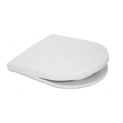 Sedile Wc Azzurra Comoda in Termoindurente Bianco