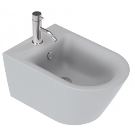 Bidet Soft 55 Sospeso art. 1BS55NRCS New Zero Catalano Cemento Satinato