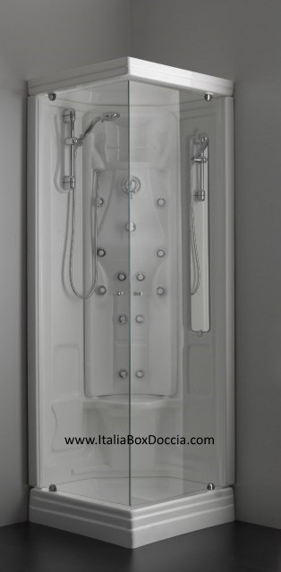 Cabina doccia idromassaggio 75x75 vendita online italiaboxdoccia Installazione doccia idromassaggio