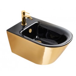 Bidet Soft 55 Sospeso Gold Black art. 1BS55NRNO New Zero Catalano