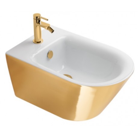 Bidet Soft 55 Sospeso Gold White art. 1BS55NRBO New Zero Catalano