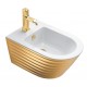 Bidet Classy 55 Sospeso Gold White art. 1BS55ZEBO New Zero Catalano