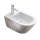 Bidet Classy 55 Sospeso Silver White art. 1BS55ZEBA New Zero Catalano