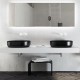 Lavabo a Libera installazione Horizon - Medium in Luxolid 