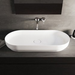 Lavabo a Libera installazione Horizon - Maxi in Luxolid 